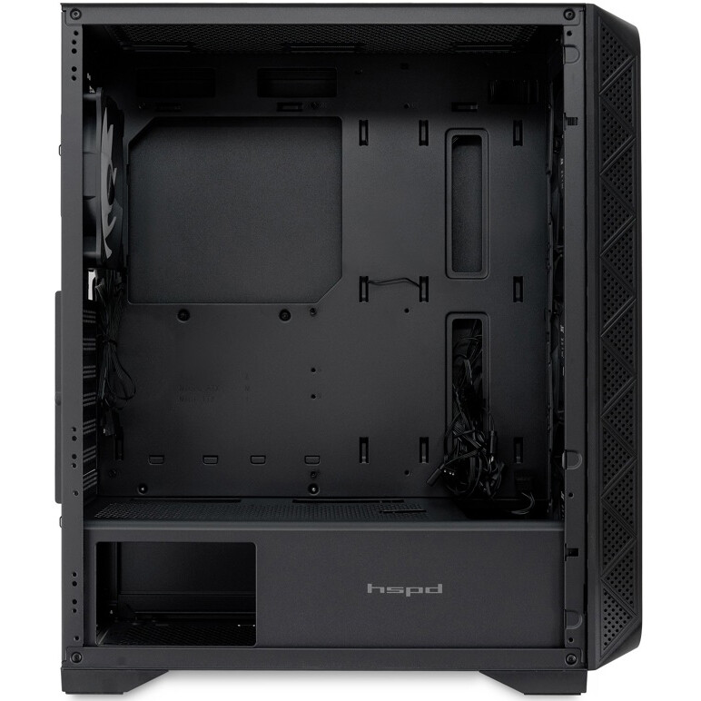 Корпус HSPD M521-TGBK-ARGB Black - фото 5
