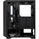 Корпус HSPD M521-TGBK-ARGB Black