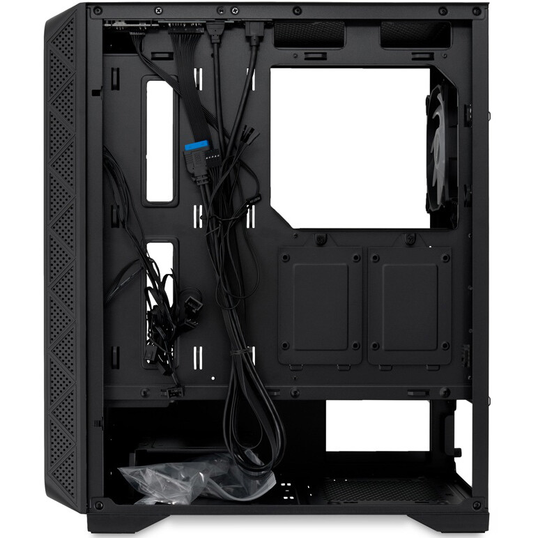 Корпус HSPD M521-TGBK-ARGB Black - фото 6