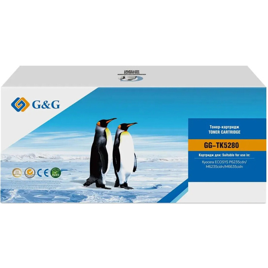 Картридж G&G GG-TK5280BK Black