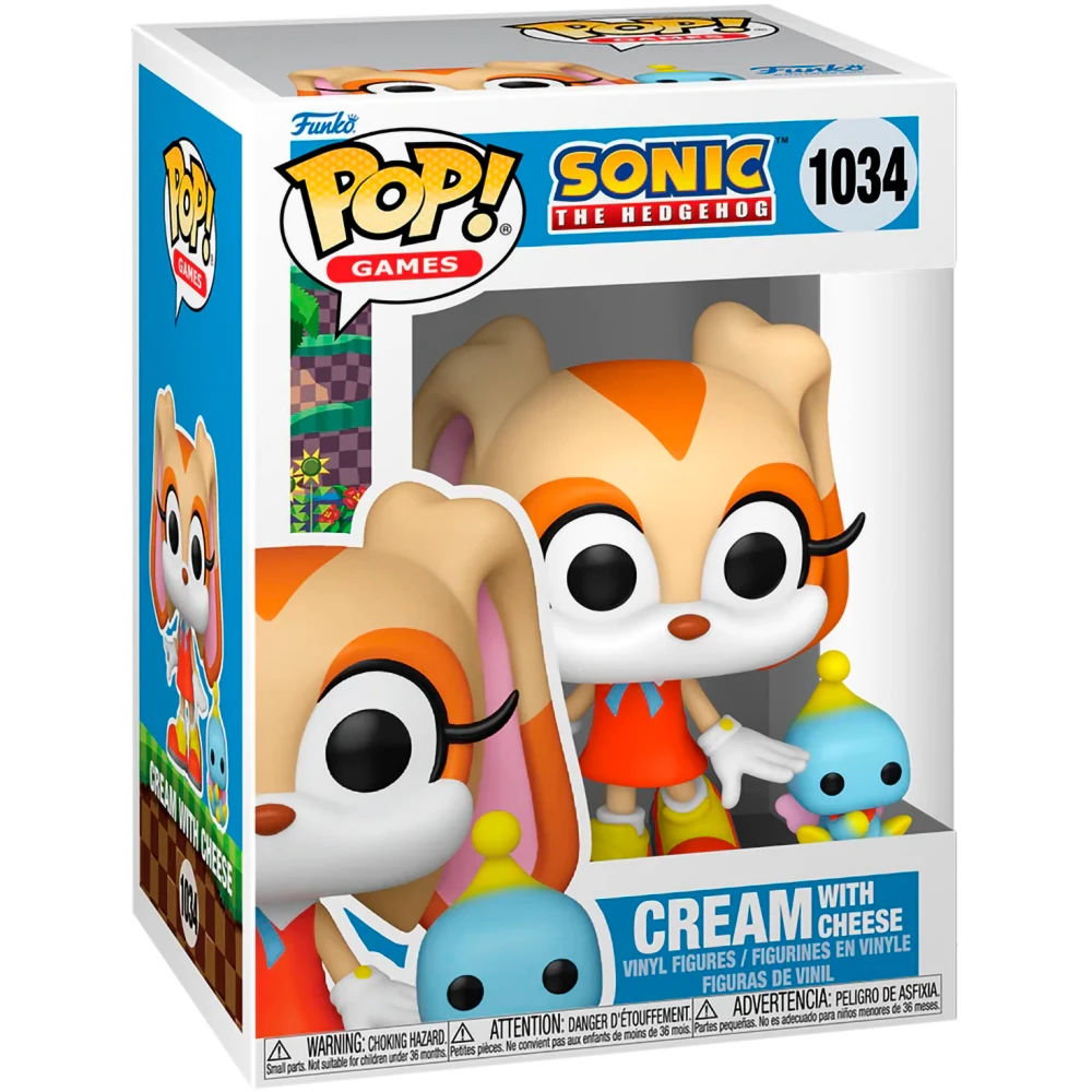 Фигурка Funko POP! Games Sonic the Hedgehog Cream - 80307 - фото 2