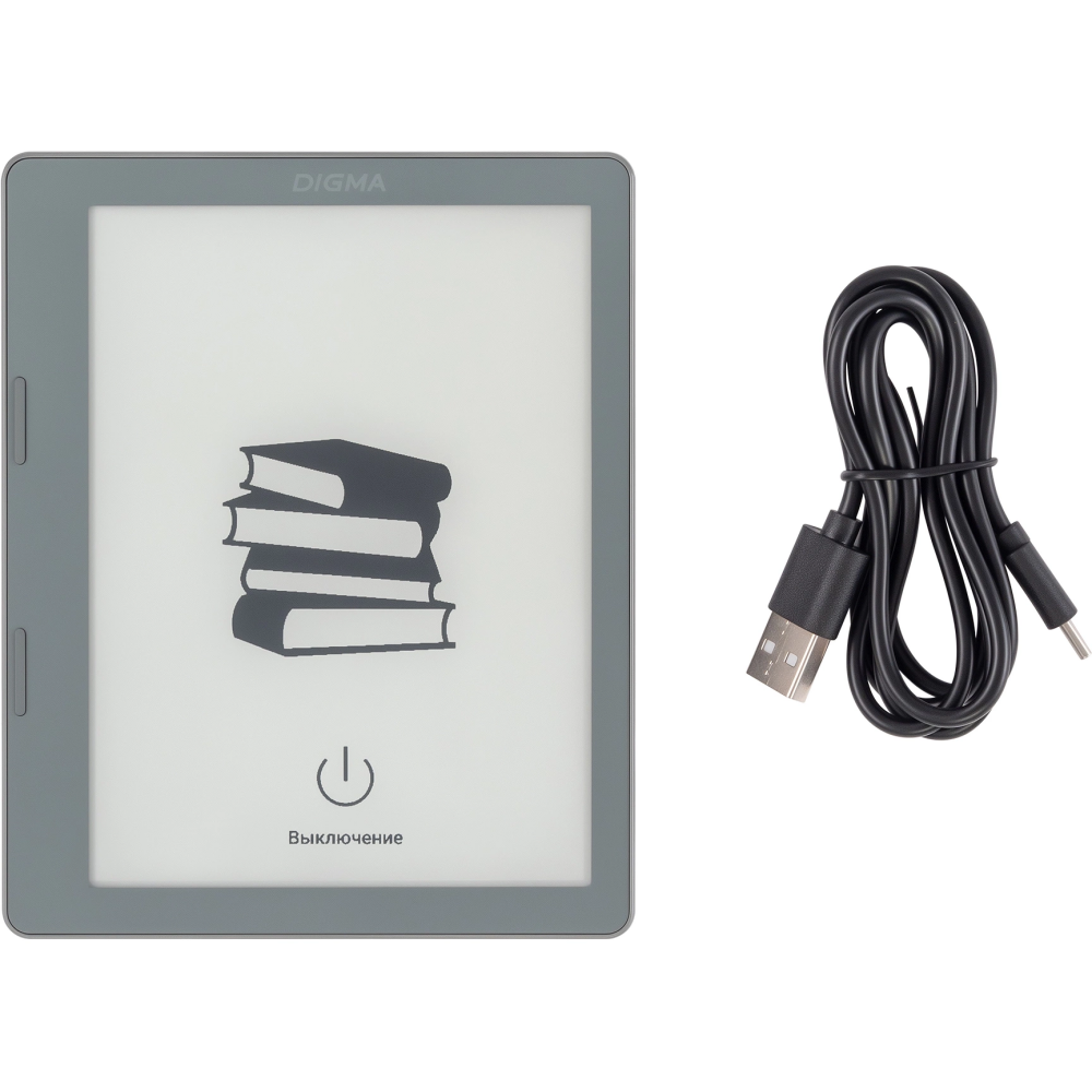 Электронная книга Digma E2 Grey - фото 7