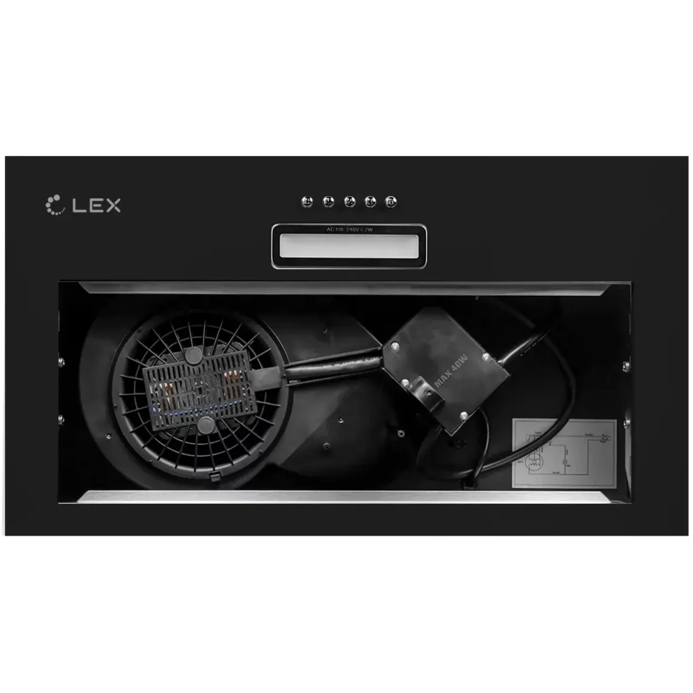 Вытяжка LEX GS Bloc Light 600 Black - CHTI000374 - фото 5