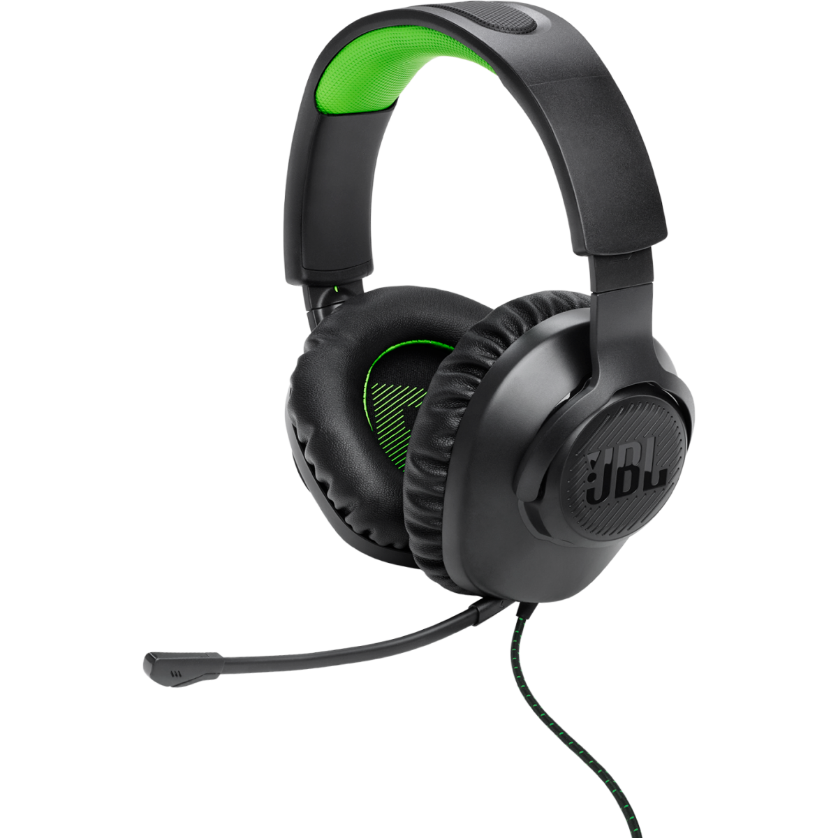 Гарнитура JBL Quantum 100 Green - JBLQ100XBLKGRN