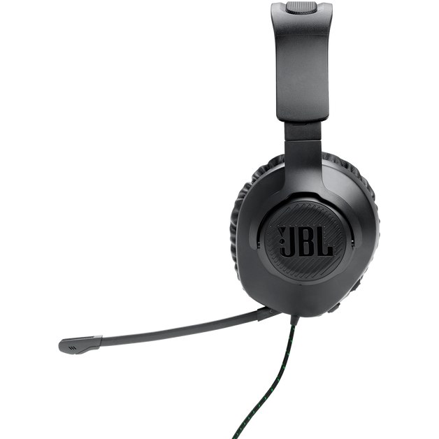 Гарнитура JBL Quantum 100 Green - JBLQ100XBLKGRN - фото 5