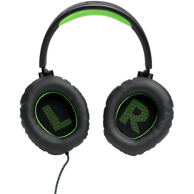 Гарнитура JBL Quantum 100 Green - JBLQ100XBLKGRN - фото 8