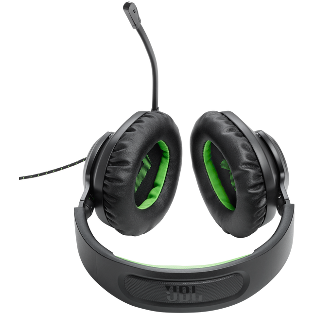 Гарнитура JBL Quantum 100 Green - JBLQ100XBLKGRN - фото 9