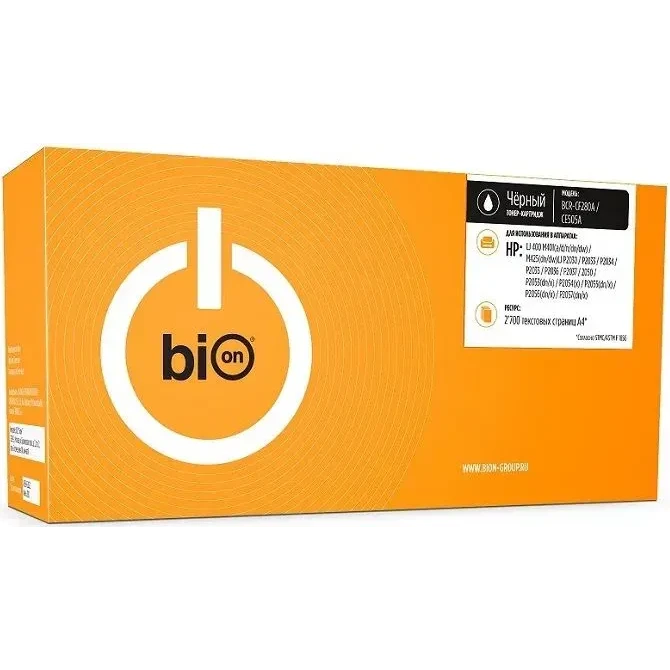 Картридж Bion CF280A/CE505A Black - BCR-CF280A/CE505A