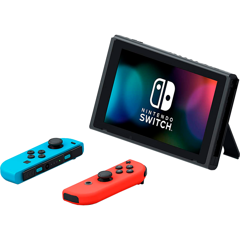 Игровая консоль Nintendo Switch Neon Red/Neon Blue (HAD-S-KABAH) - 4902370550733 - фото 2
