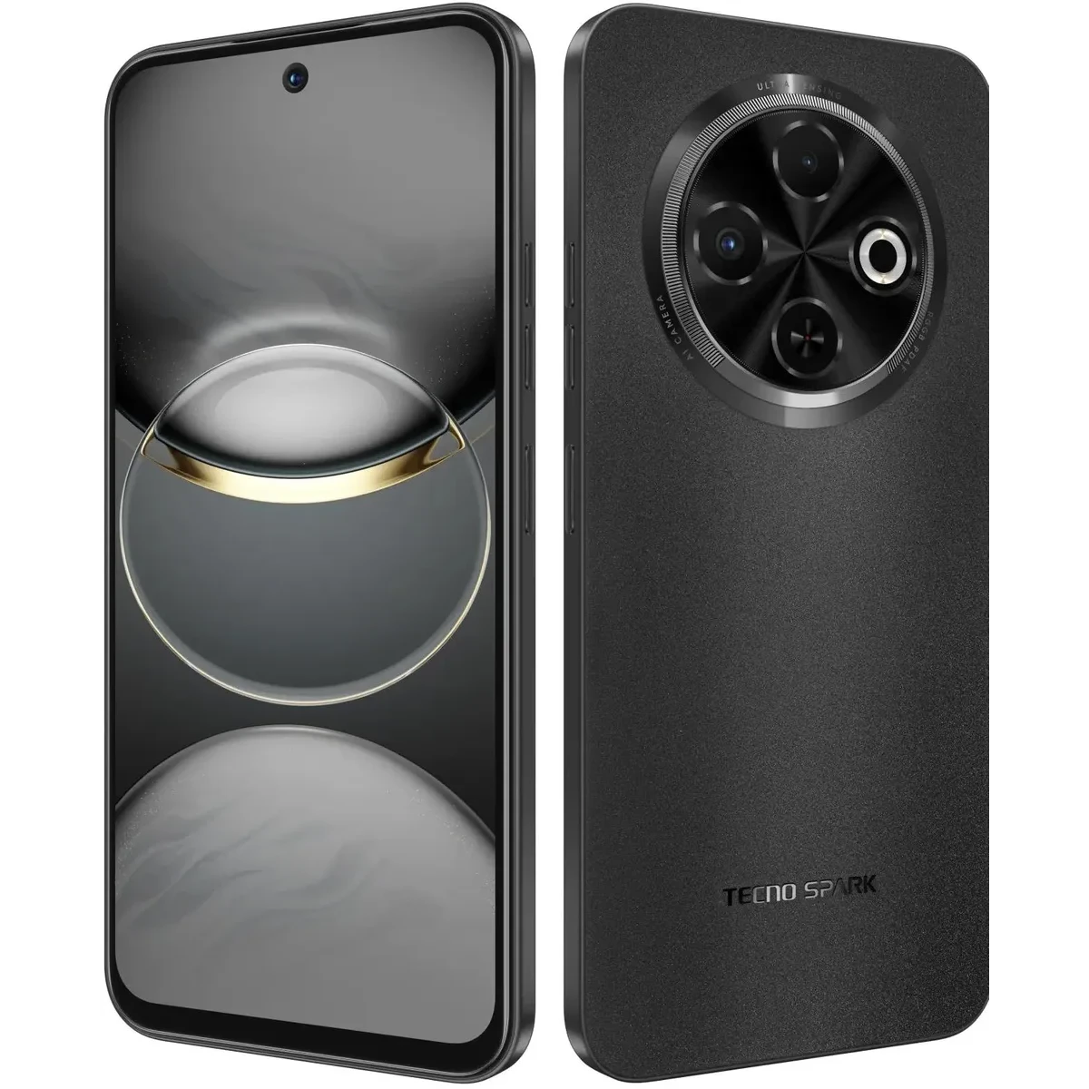 Смартфон TECNO Spark 30C 6/128Gb Orbit Black - KL5N 128+6 ORBIT BLACK - фото 2