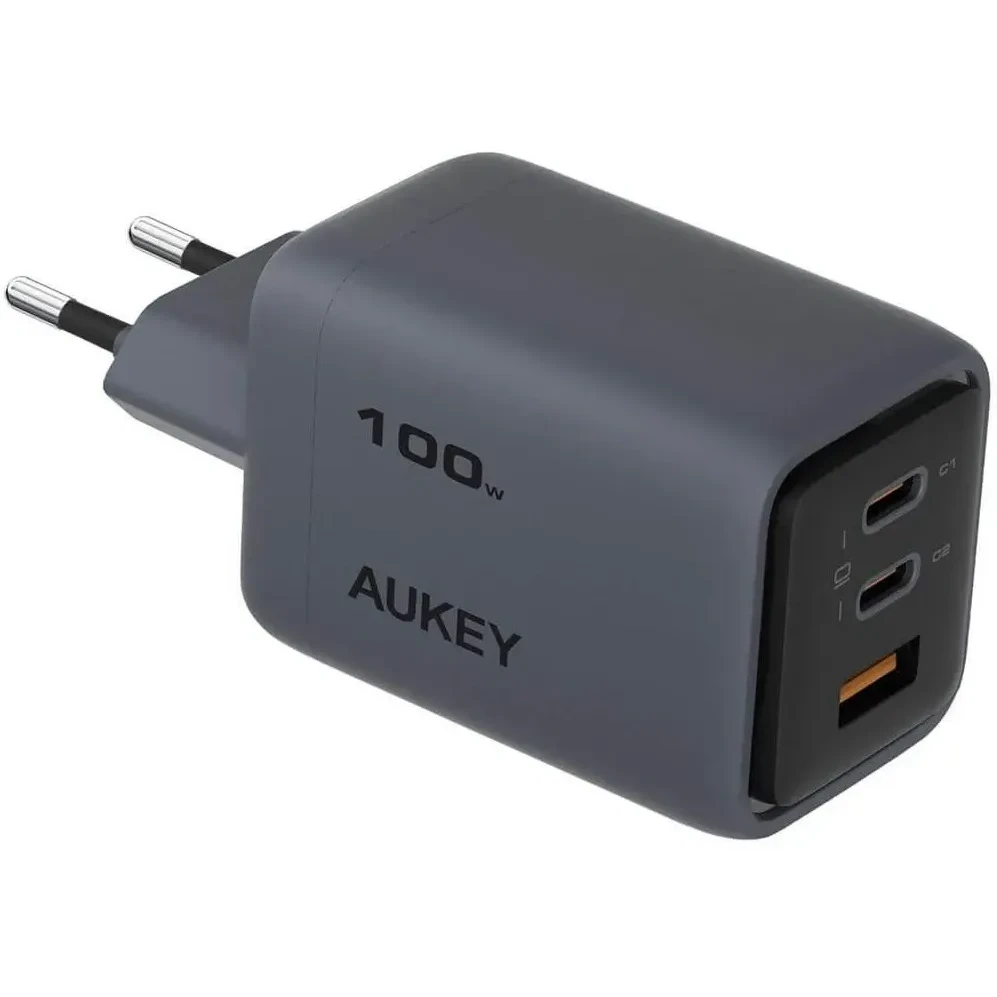 Сетевое зарядное устройство Aukey Comet Mix 3 100W PD Wall Charger - AWC-PA-C5G