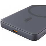 Внешний аккумулятор Aukey MagFusion Slim 5000 Magnetic Wireless Grey (APB-PB-MS03BK)