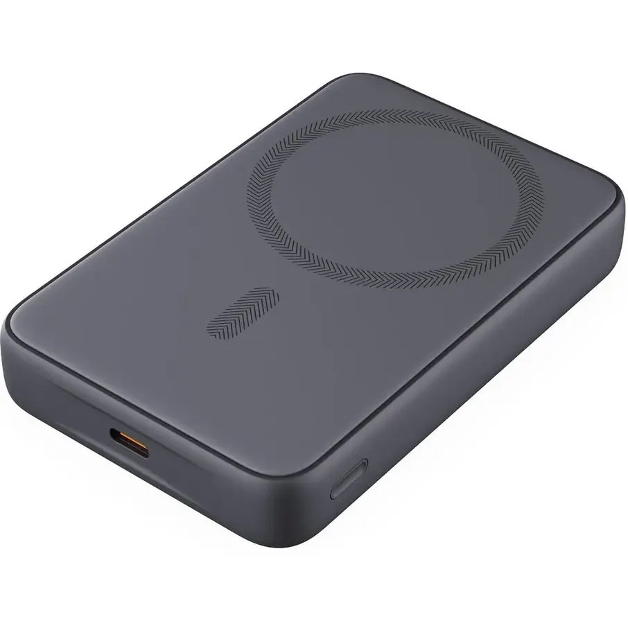 Внешний аккумулятор Aukey Magnetic 10000 Qi Grey - APB-PB-MS04BK - фото 2