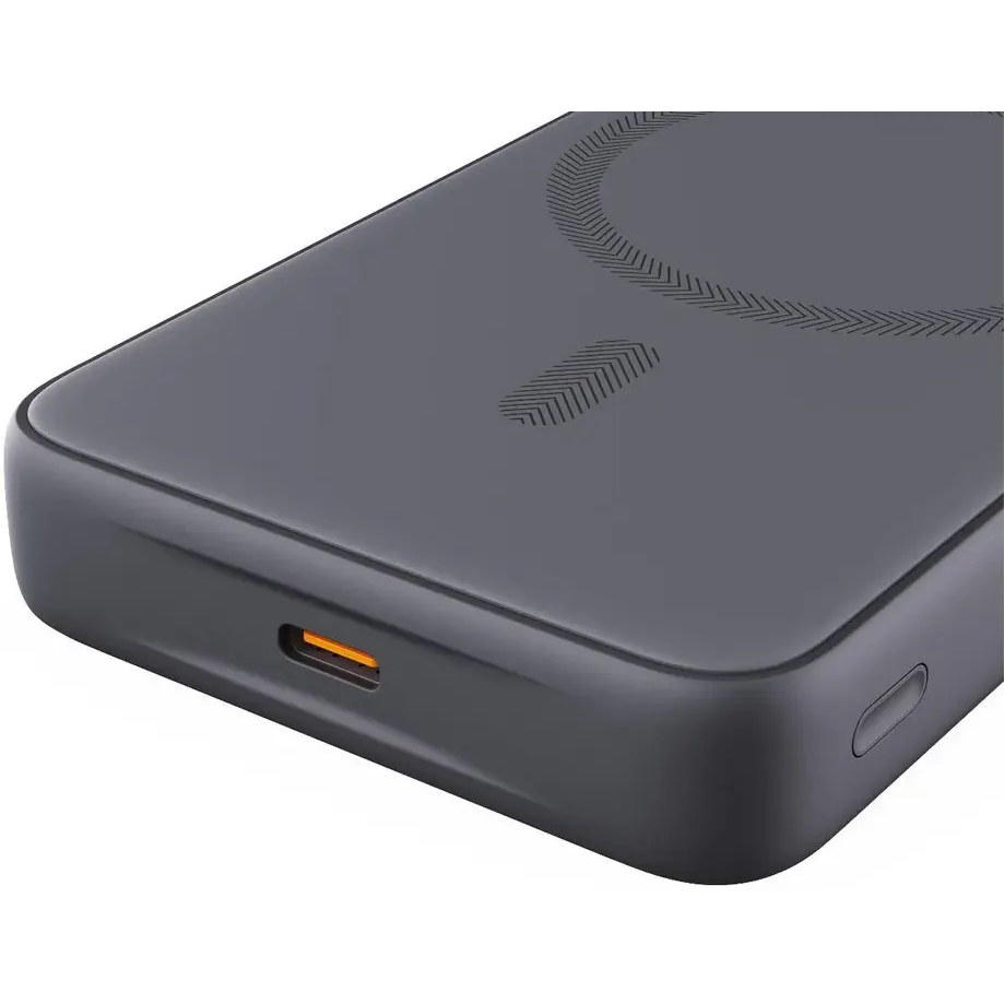Внешний аккумулятор Aukey Magnetic 10000 Qi Grey - APB-PB-MS04BK - фото 3