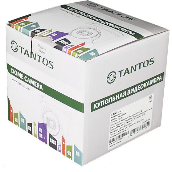 IP камера Tantos TSi-Beco25FP - 00-00122954 - фото 4