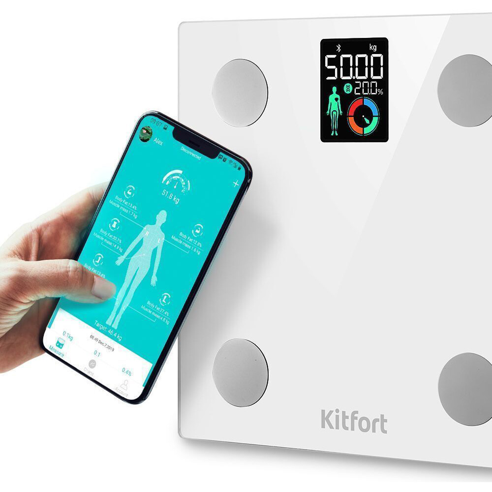 Напольные весы Kitfort KT-838 - фото 4