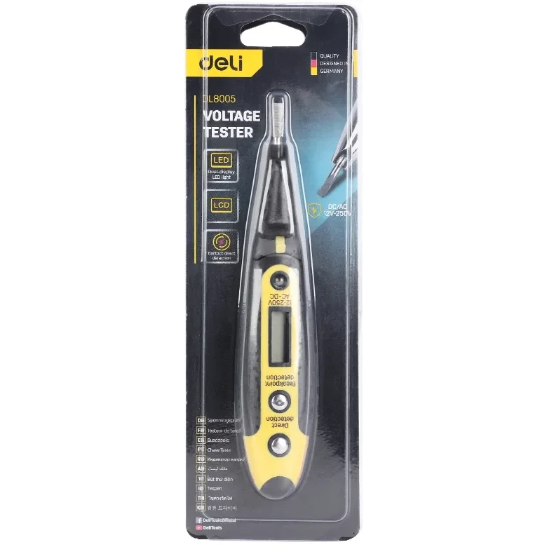 Детектор напряжения Deli DL8005 - фото 2