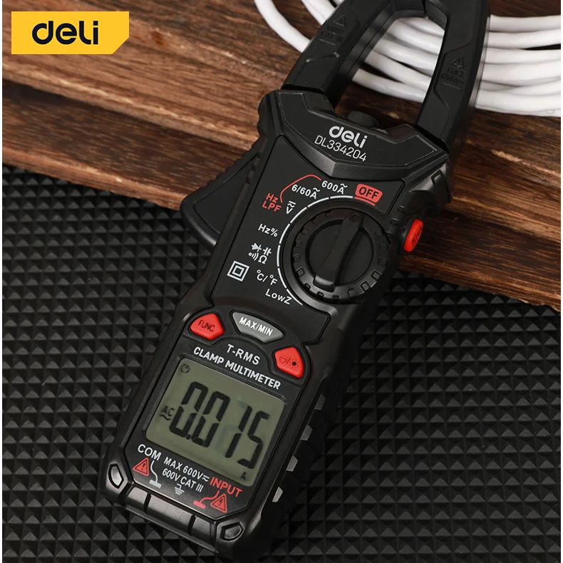 Токоизмерительные клещи Deli DL334204 - фото 6