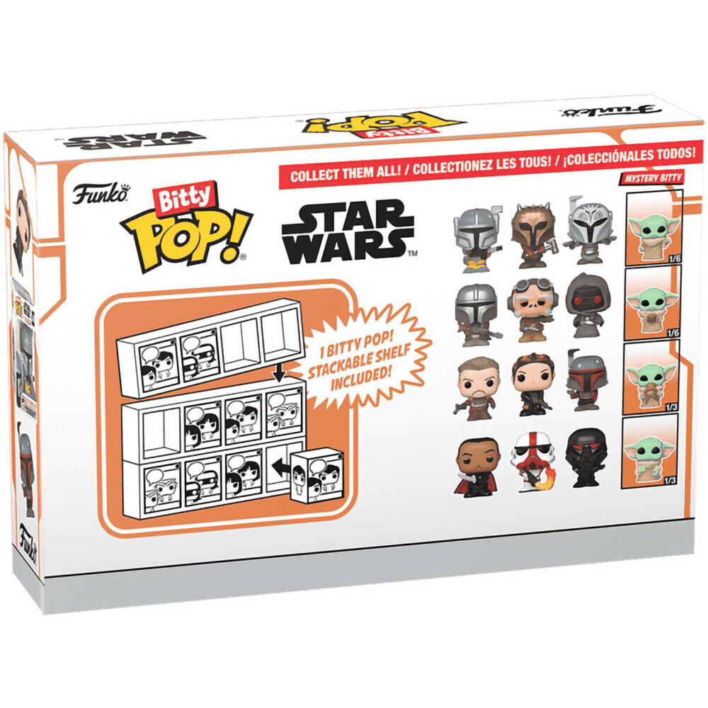 Фигурка Funko Bitty POP! Mandalorian 4PK - 75453 - фото 3
