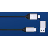Внешний корпус для SSD M.2 Orico AM2C3-2SN Grey (ORICO-AM2C3-2SN-GY-BP)