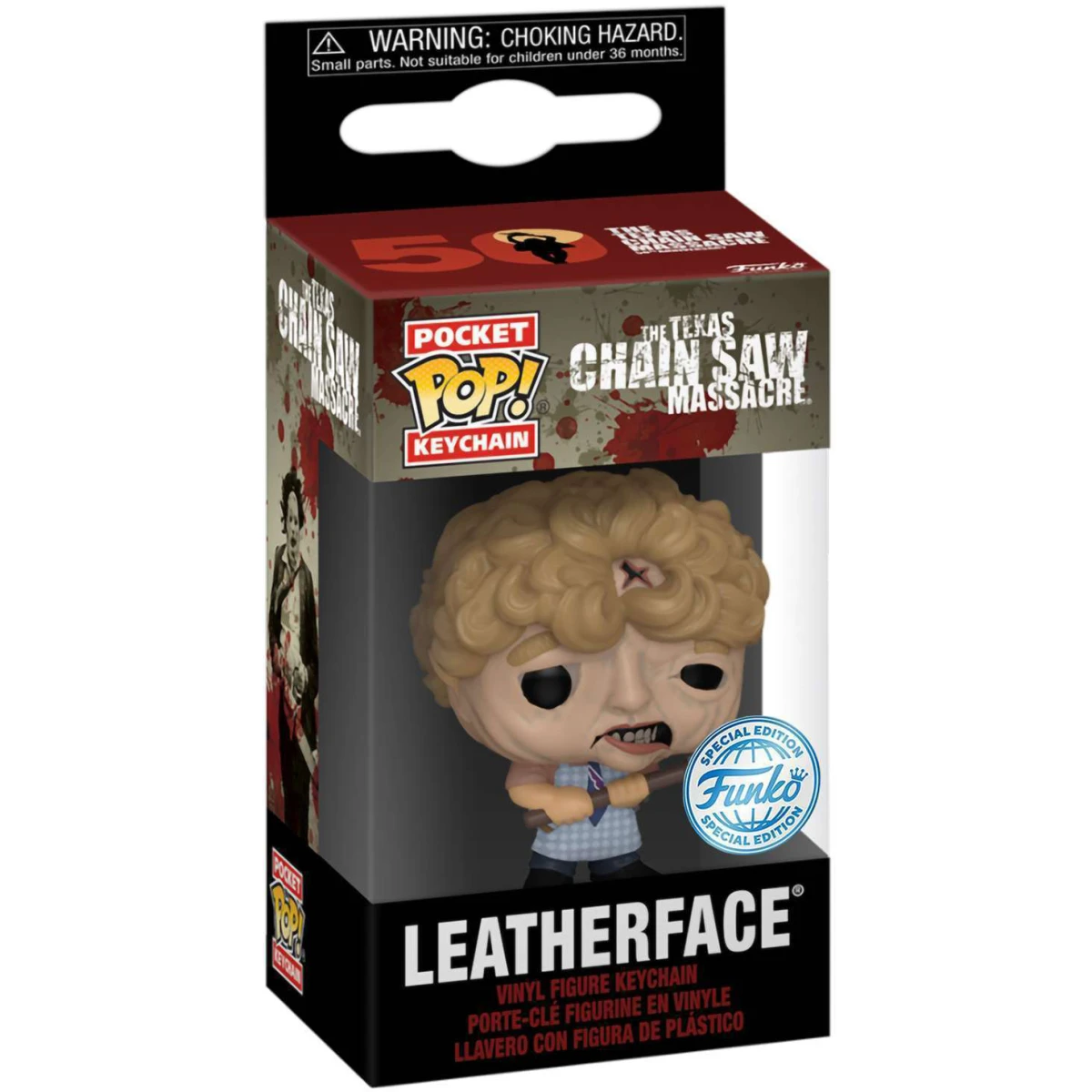 Брелок Funko Pocket POP! Texas Chainsaw Massacre Leatherface - 82855 - фото 2
