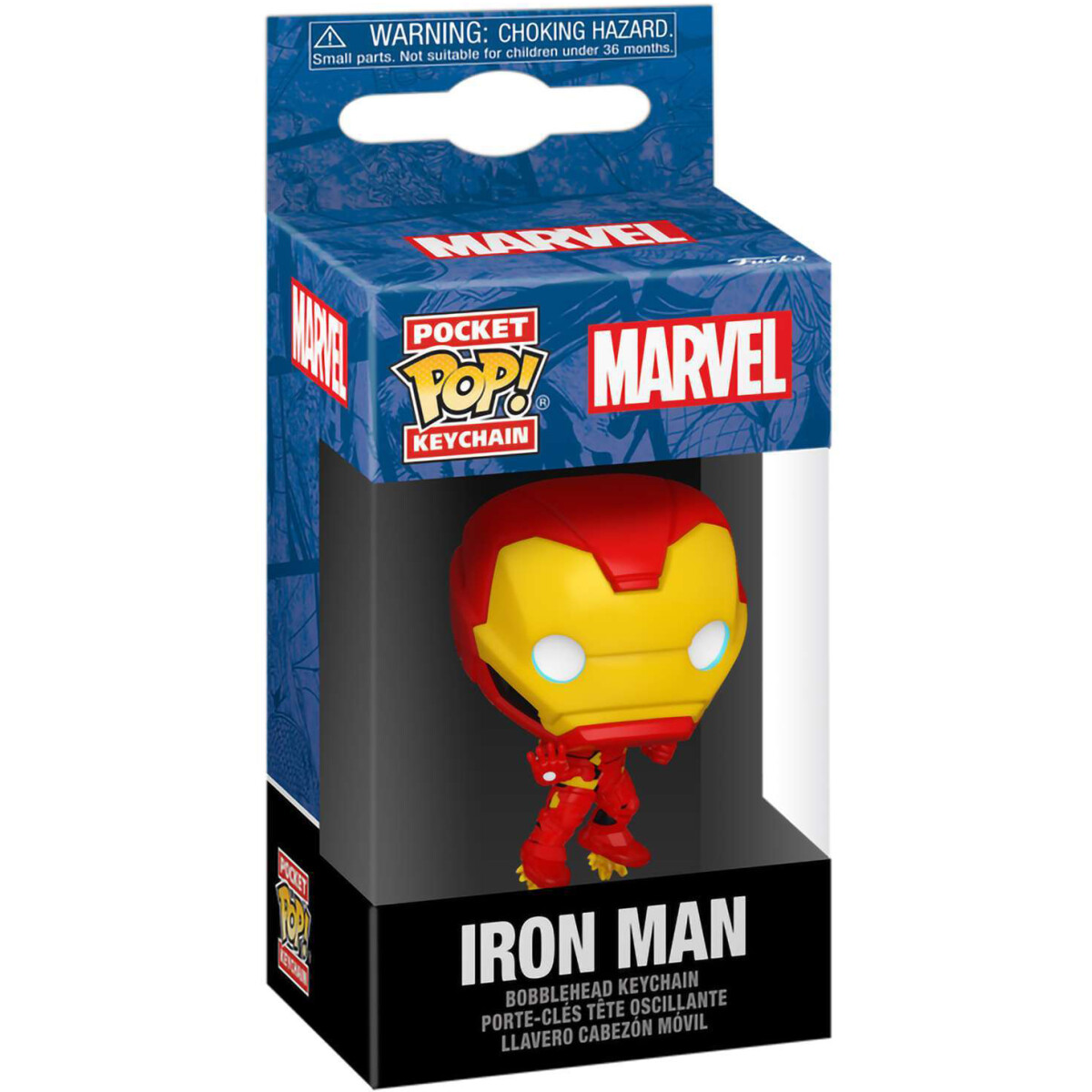 Брелок Funko Pocket POP! Marvel New Classics Iron Man - 82494 - фото 2