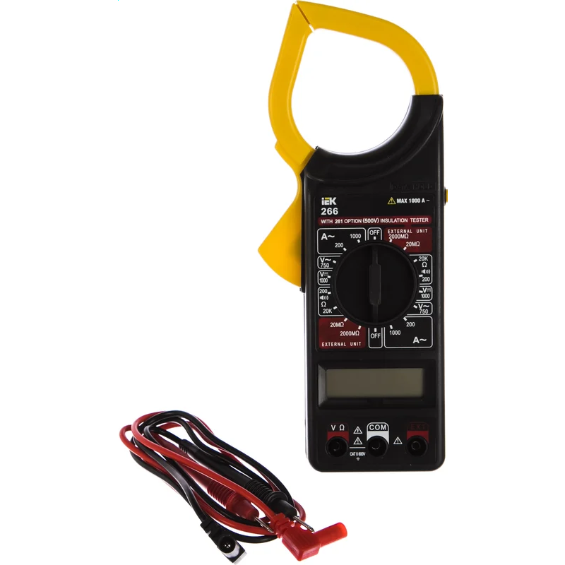 Токоизмерительные клещи IEK Expert 266 - TCM-1S-266 - фото 2
