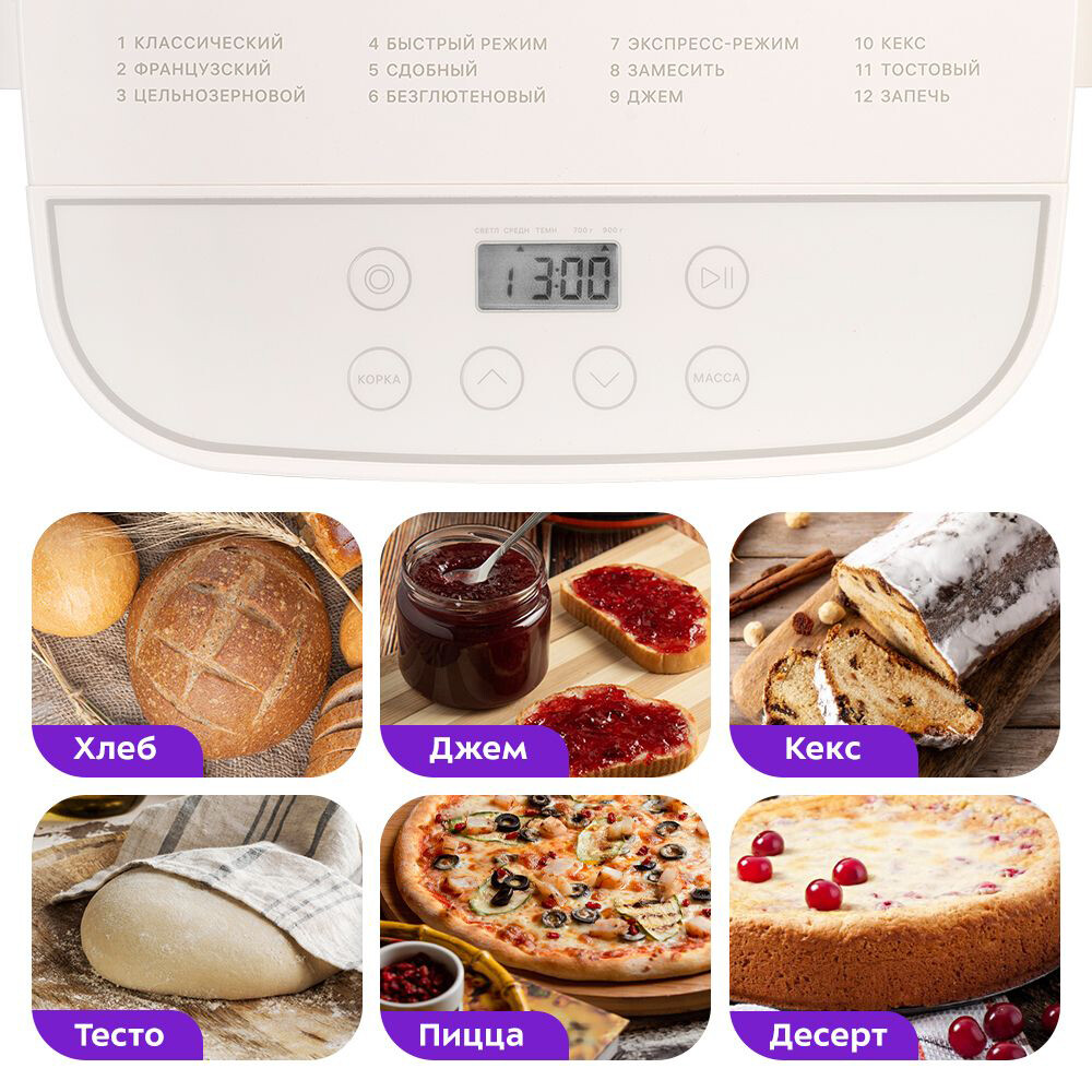 Хлебопечь Kitfort КТ-310 - фото 5