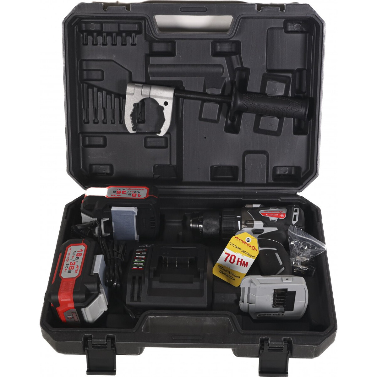 Дрель Интерскол ДА-13/36В 70 - 814.2.2.70 - фото 3