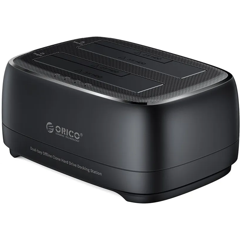 Док-станция для HDD Orico DD28C3 Black - ORICO-DD28C3-EU-BK-BP - фото 2
