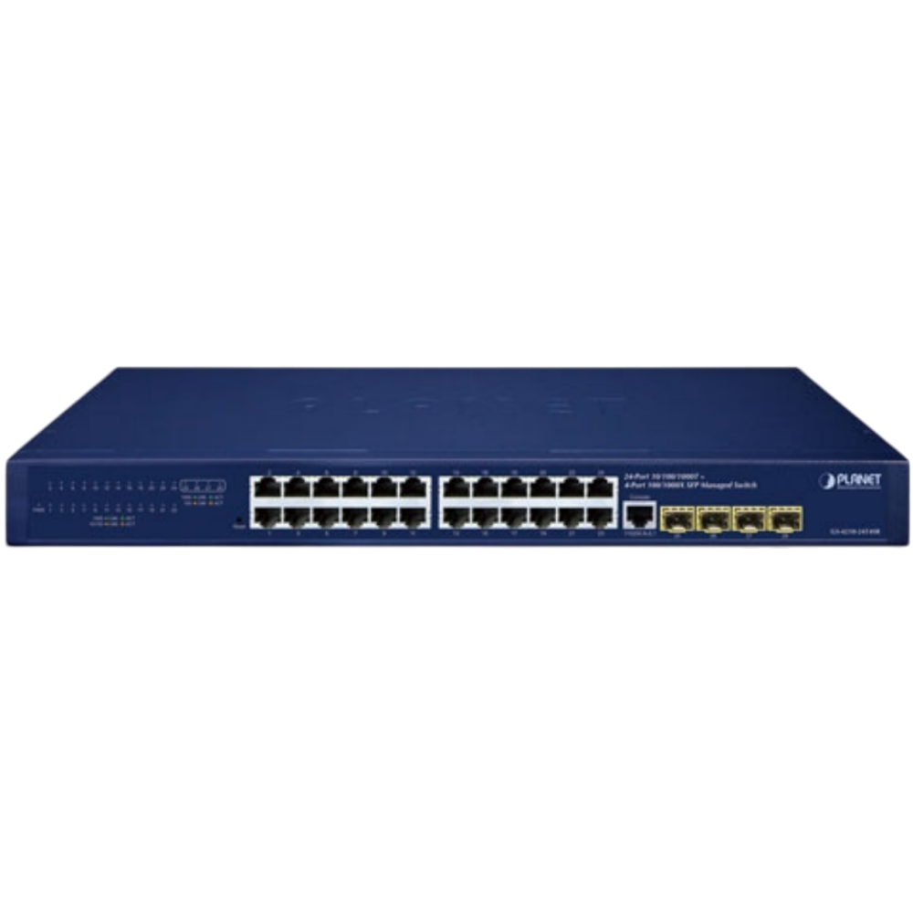 Коммутатор (свитч) PLANET GS-4210-24T4SR - фото 2