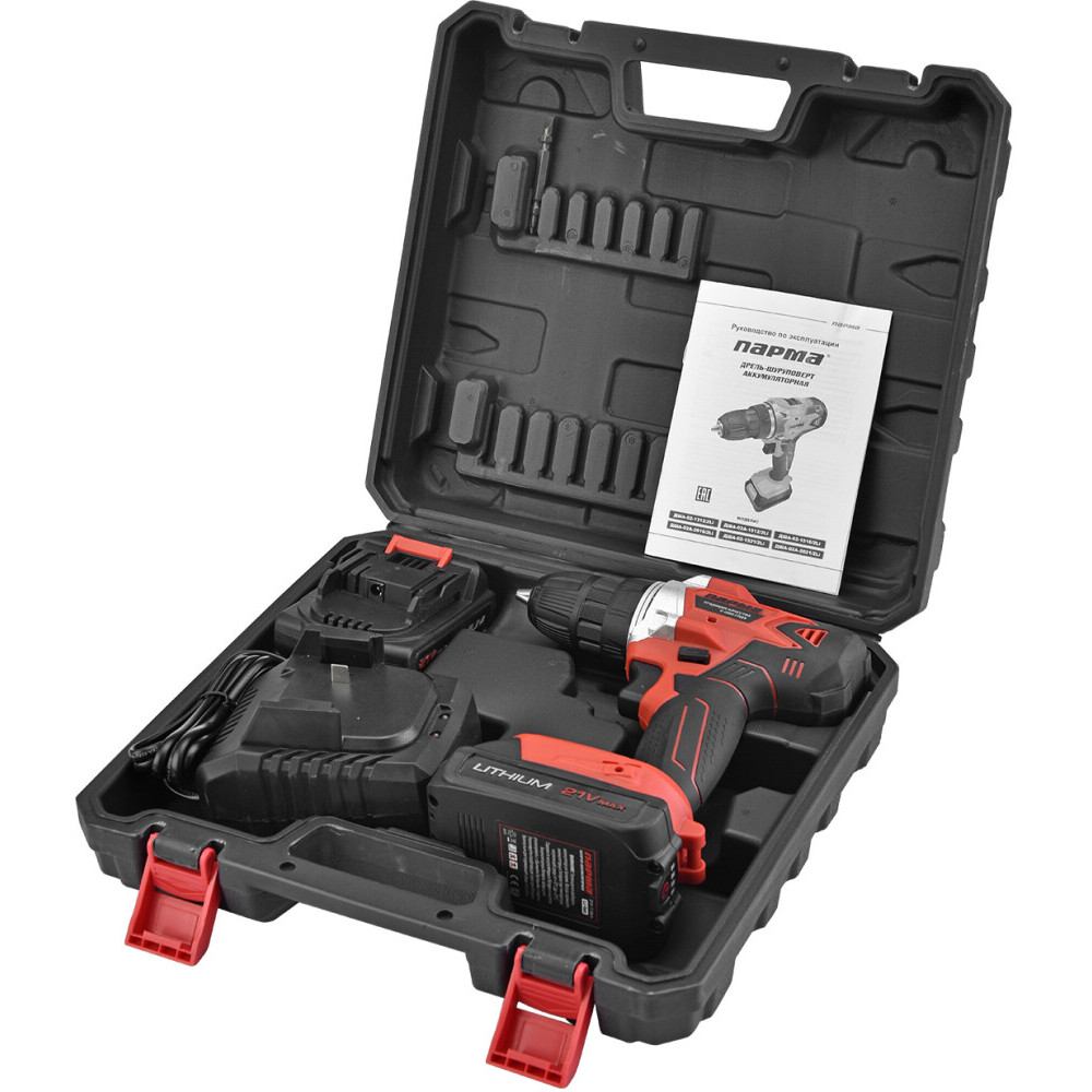 Дрель-шуруповёрт ПАРМА ДША-02-2021/2Li - 02.021.00016 - фото 6