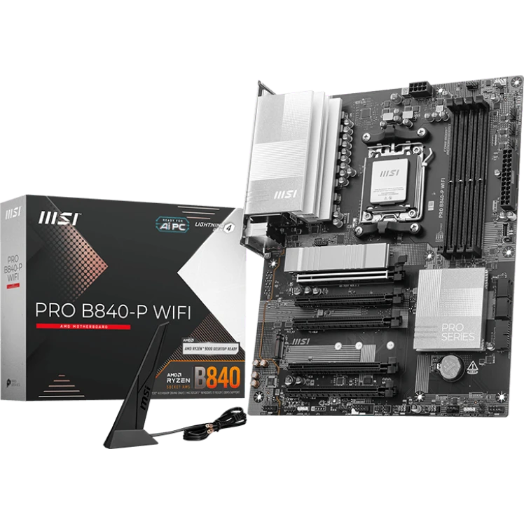 Материнская плата MSI PRO B840-P WIFI - фото 5