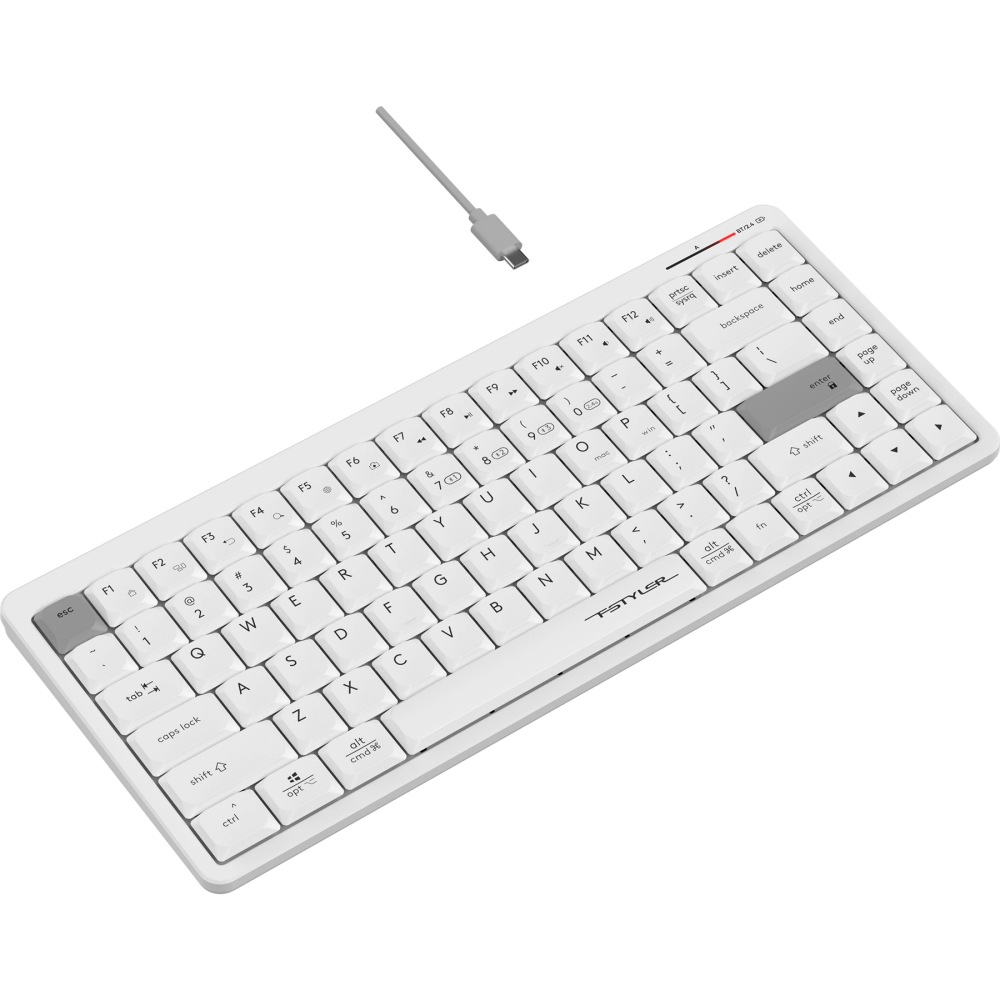 Клавиатура A4Tech Fstyler FBX53C White - фото 5