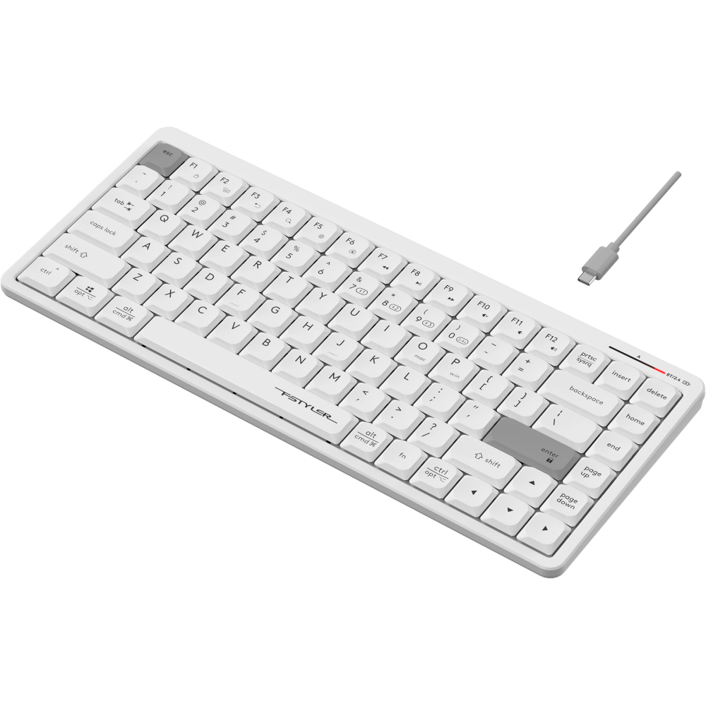 Клавиатура A4Tech Fstyler FBX53C White - фото 6