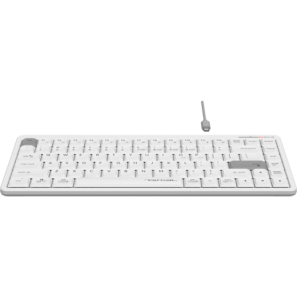 Клавиатура A4Tech Fstyler FBX53C White - фото 7
