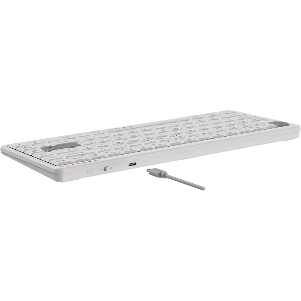 Клавиатура A4Tech Fstyler FBX53C White - фото 11