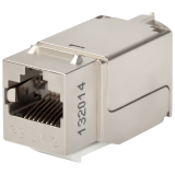 Вставка RJ-45 Hyperline KJNE-8P8C-C5e-90-SH-F-WH