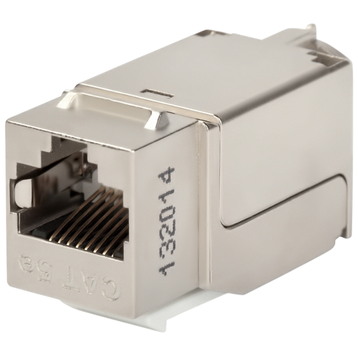 Вставка RJ-45 Hyperline KJNE-8P8C-C5e-90-SH-F-WH