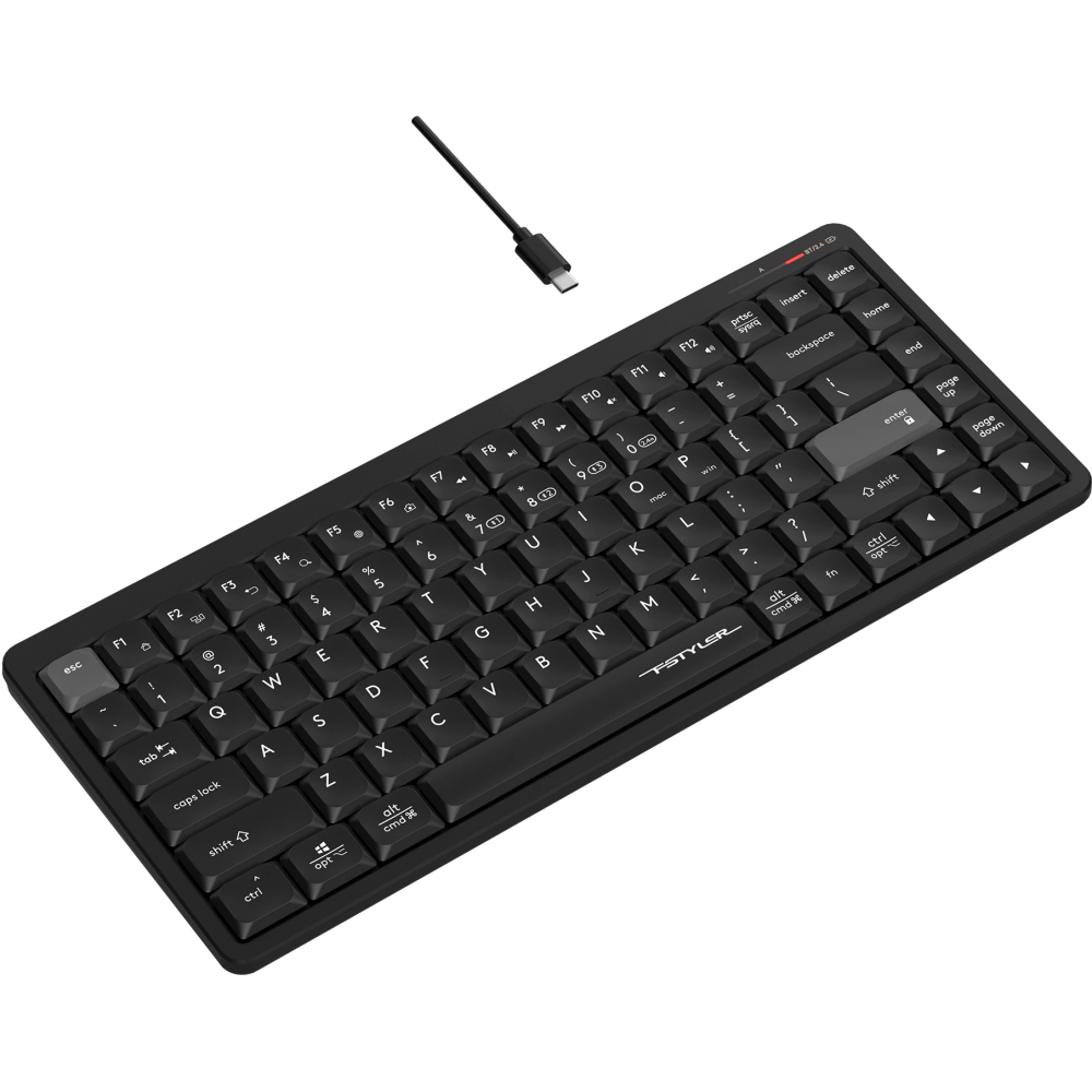 Клавиатура A4Tech Fstyler FBX53C Black - фото 5