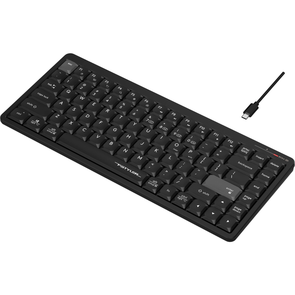 Клавиатура A4Tech Fstyler FBX53C Black - фото 6