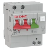 Автоматический выключатель дифференциального тока DKC MDV63-22C25-A