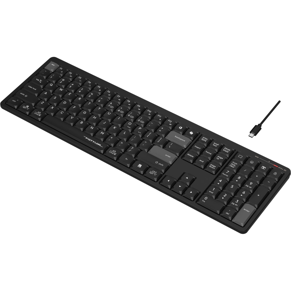 Клавиатура A4Tech Fstyler FBX55C Black - фото 6