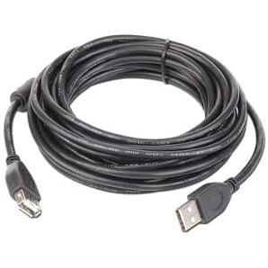 Кабель удлинительный USB A (M) - USB A (F), 4.5м, Gembird CCP-USB2-AMAF-15C