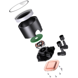 Система жидкостного охлаждения Bloody BD-LC360ARGB1 Black (BD-LC360ARGB1-BK)