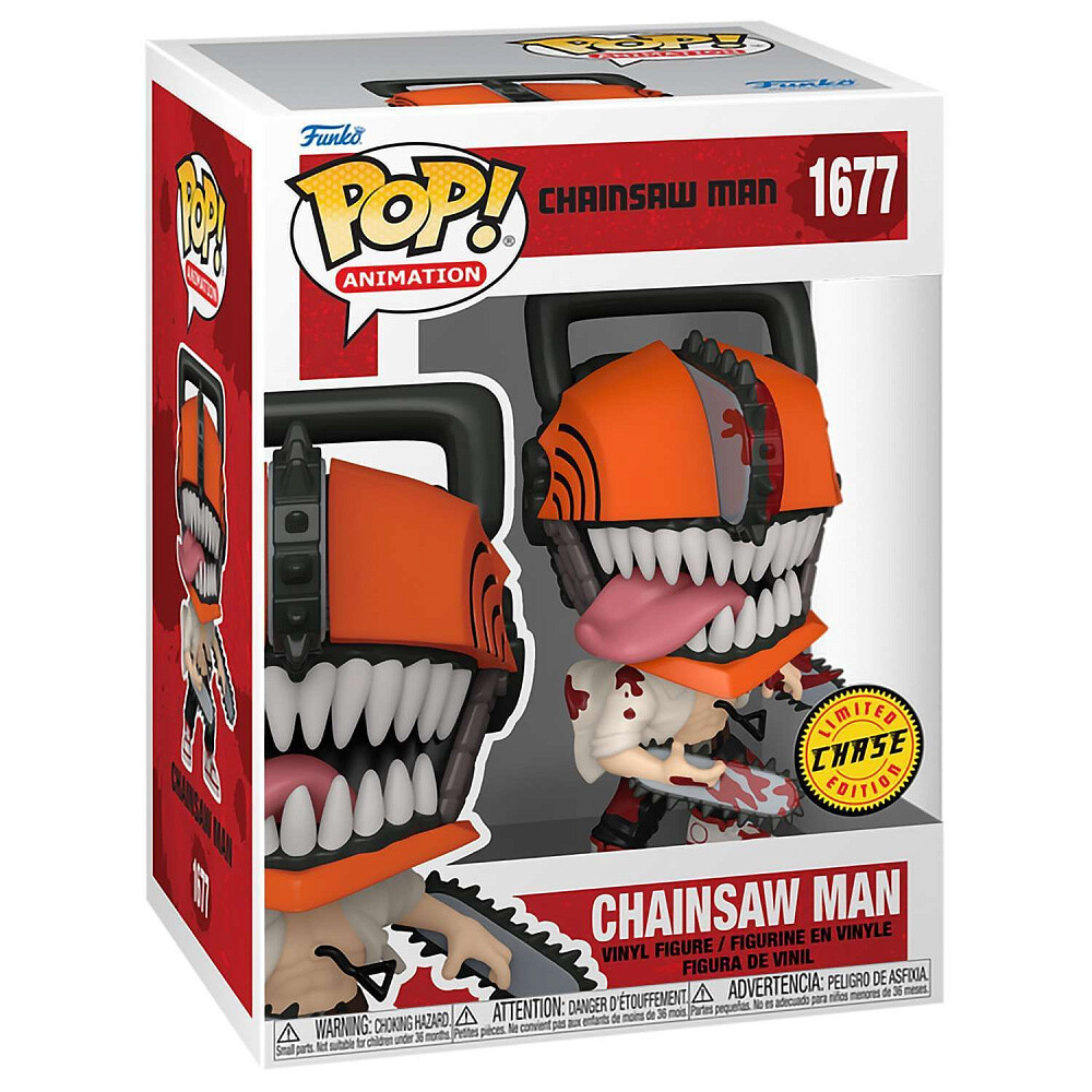 Фигурка Funko POP! Animation Chainsaw Man Chainsaw Man (Bloody) Chase (1677) - фото 2