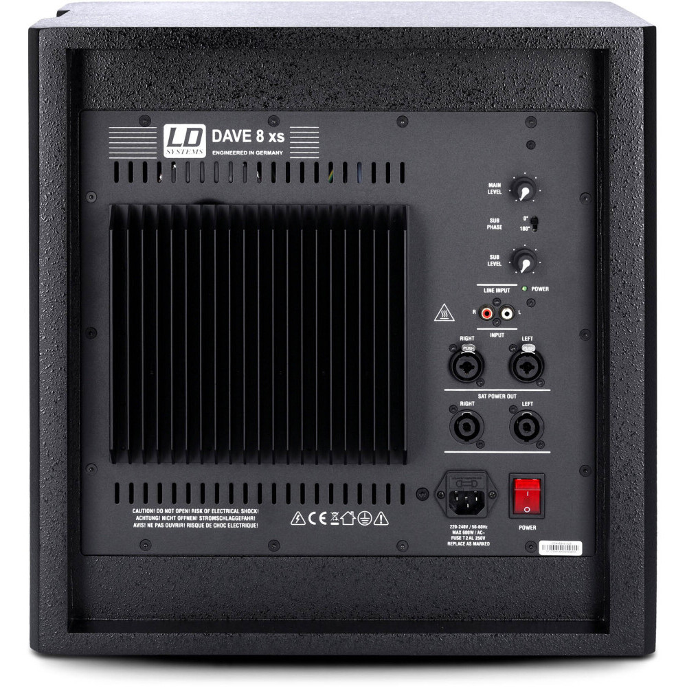 Акустическая система LD Systems DAVE 8 XS - LDDAVE8XS - фото 7