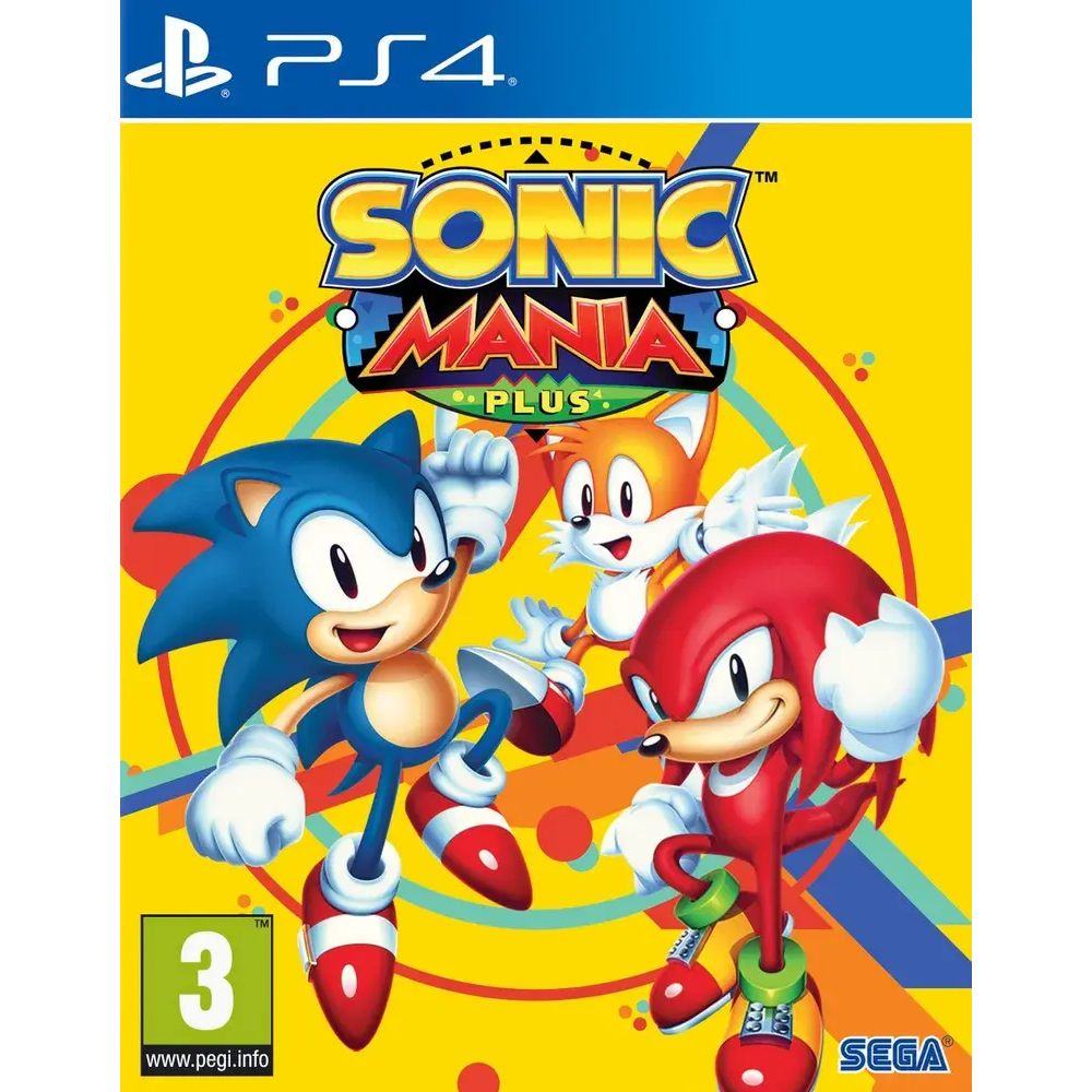 Игра Sonic Mania Plus для Sony PS4