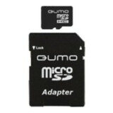 Карта памяти 32Gb MicroSD QUMO (QM32MICSDHC10) (QM32MICSDHC10/QM32GMICSDHC10)