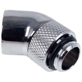 Угловой адаптер Alphacool Eiszapfen 45° rotatable - Chrome (17247)